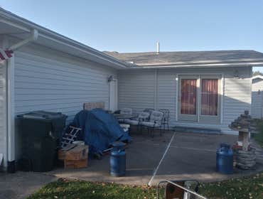Photos by Qac Construction #7 400 sf home addition with 3 windows and patio door,vinyl flooring,finished drywall,wall space heater,washer and dryer plu