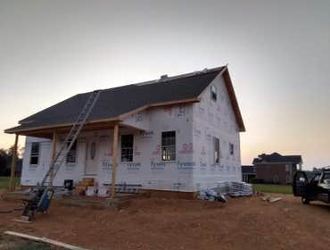 Photos by A-earlybirds #5 Asphalt shingle installation on new construction..