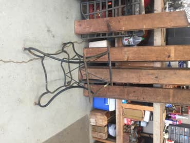Old Table Wire Frame
