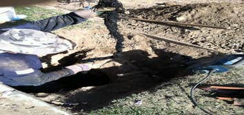 sewer line replacement trench less sewer pipe replacement, pipe bursting 4" main sewer