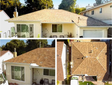 Shingle Roof Transformation for $9,970 Renuly Nails It in Millbrae!