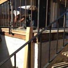 Deck and staircase