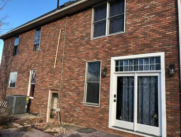 Photos by Jb Properties #1 Storm restoration project in Wheatridge, included roof, gutters, siding, windows, painting, masonry and light fixtures.