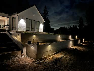 Photos by Tyeco Home Services LLC #5 Concrete retaing and concrete flat work project in La Center!