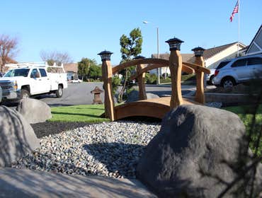 Dry river bed