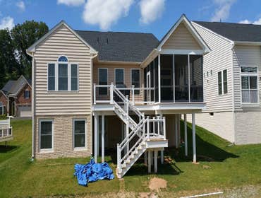 Screened Porch & deck