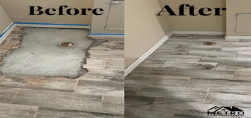 Ceramic Wood-Look Flooring Repair