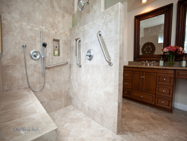 complete bathroom remodel
