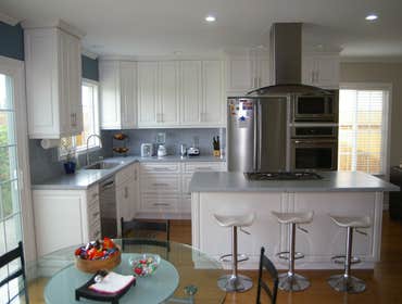 Kitchen Remodel This was a single story home in Oceanside Ca, as you can see from the before photo's, once we took out the dividing wall from kitchen t