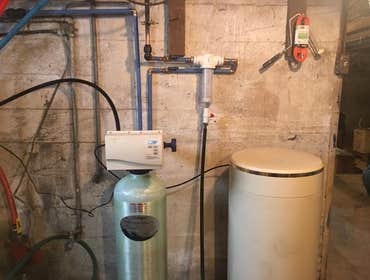 Residential softener/ drinking system