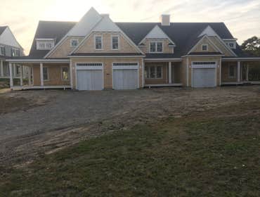 Roof installation on new construction
