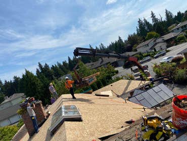 Photos by Haiyuan Construction LLC #roofs