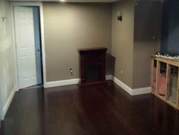 Basement This is a new basement "mancave" we painted, August 2016