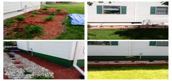 Photos by Aft Painting Updated landscape and painted Foundation
