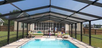 Pool enclosure