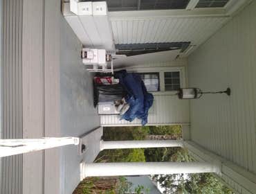 porch in sunbury before