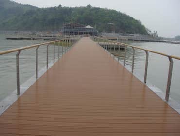 WPC decking for dock WPC decking for dock
Hollow and solid decking availabel