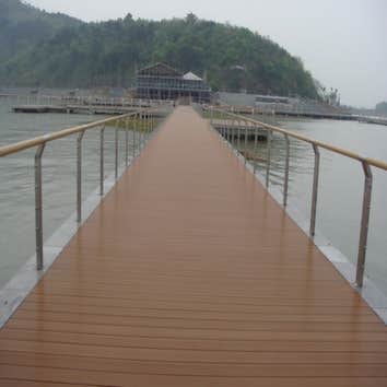 WPC decking for dock WPC decking for dock
Hollow and solid decking availabel