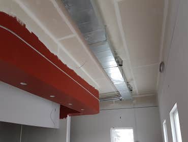 Photos by R A Interiors Texas Ltd CO #2 NEW SUBWAY, INTERIORS DRYWALL, FRAMING, INSULATION, T-BAR CEILINGS