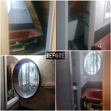 Photos by Billy Richards Enterprises LLC #2 This was a fantastic bathroom transformation. We extended the bathroom by 2 feet, and completely redisgned 