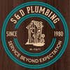 S&d plumbing logo