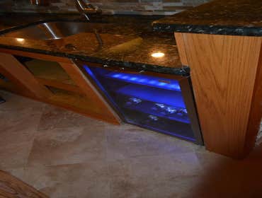 Buttonwood Rd Finish Basement w/ custom bar