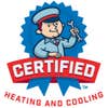 Certified Heating and Cooling Inc. logo