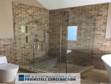 Photos by Proinstall Construction #1 Proinstall Construction located in Chicago, Elmhurst and Glen Ellyn, Illinois is full bathroom and kitchen renovat