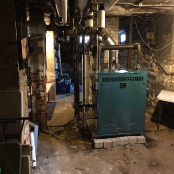 Photos by Daniel E Cadotte Plumbingand He #1 Steam boiler replacement for apartment building