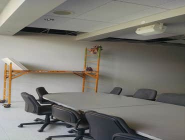 Recent commercial ceiling projects