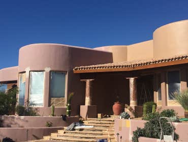 Sunguard Custom Painting Before and After... Before and After exterior beautification project..