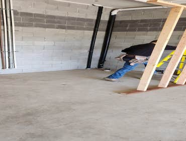 Photos by Moore Construction Milestones #1 New restroom addition electrical,plumbing, framing,drywall,paint
