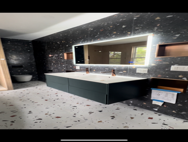 Photos by Raymond Construction Services LLC #2 Master bathroom and walk-in closet.