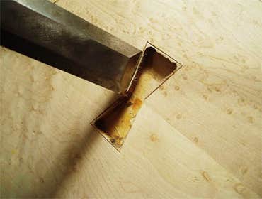 Butterfly Mortise Bartop