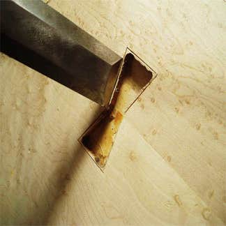 Butterfly Mortise Bartop