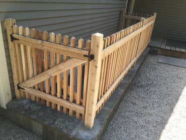 Cedar fencing Custom cedar fencing