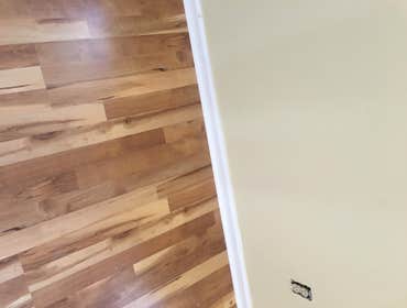 New laminate flooring