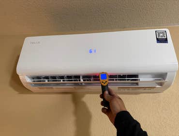 Photos by Handyman Modesto Limited Liability Company #1 Installation of two mini-split HVAC systems (one 220V and one 110V).
Included complete electric