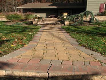 Steps and walkway