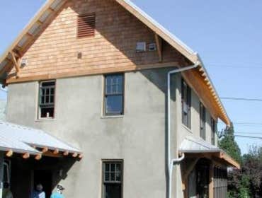 2003 Green Project of the Year This home is constructed of Insulated Concrete Forms, has radiant concrete floors on the main level, and has a rain wate