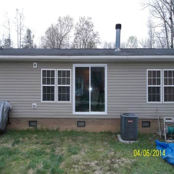 Wall opens to new patio