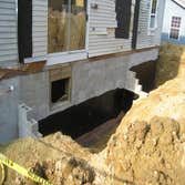 Tattersall Construction LLC Project French Drain, Replace Basement Exterior Wall, Home Renovation, Brick, NJ