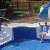 Photo(s) from Jasons Pool And Spa Llc In ground pool install in west omaha.