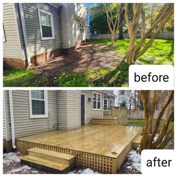 Photos by Ginter Services #1 New Deck Construction