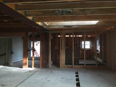 Photos by Gmatt Builder Developer LLC #2 1st Home Addition, with new kitchen, laundry and bathroom. deck and front porch.