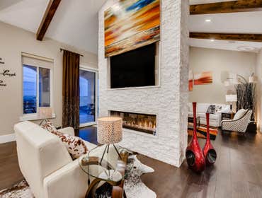 Photos by Advantage Construction DBA Advantage Custom Homes #1 New residential home build in Pradara that despite being struck by lightning and catchin