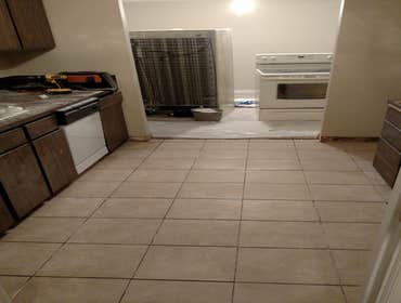 Kitchen remodel Tile