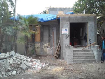setting trusses