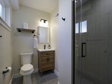 Sconces, Recessed Lighting, GFCI, Exhaust Fan, Full Bathroom Wiring