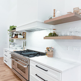New construction kitchen